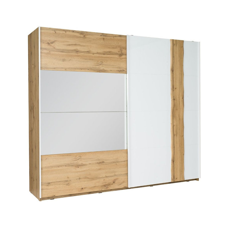 Laminate Wardrobe, 218 cm H x 250 cm W x 42 cm D