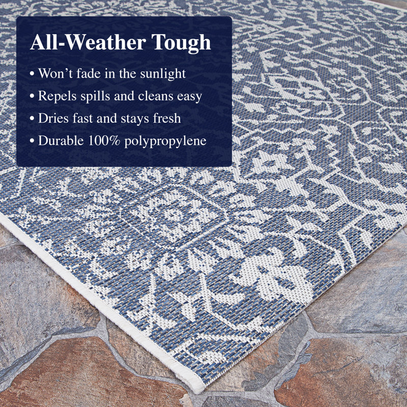 Tapis d'intérieur / extérieur Kraatz, Tapis de couloir 2 pi 3 po x 7 pi 10 po
