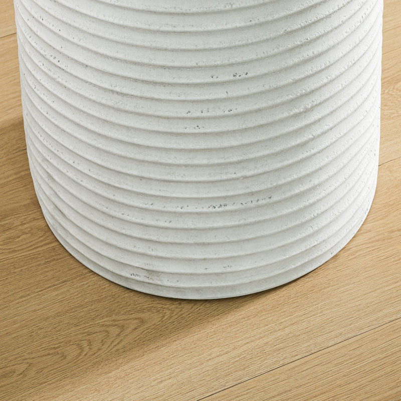 Table de bout Aneiro, Blanc