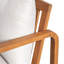 Chaises longues d'extérieur incurvées avec coussins Brynne