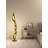 Modern Wrought Iron and Aluminum Art Floor Lamp