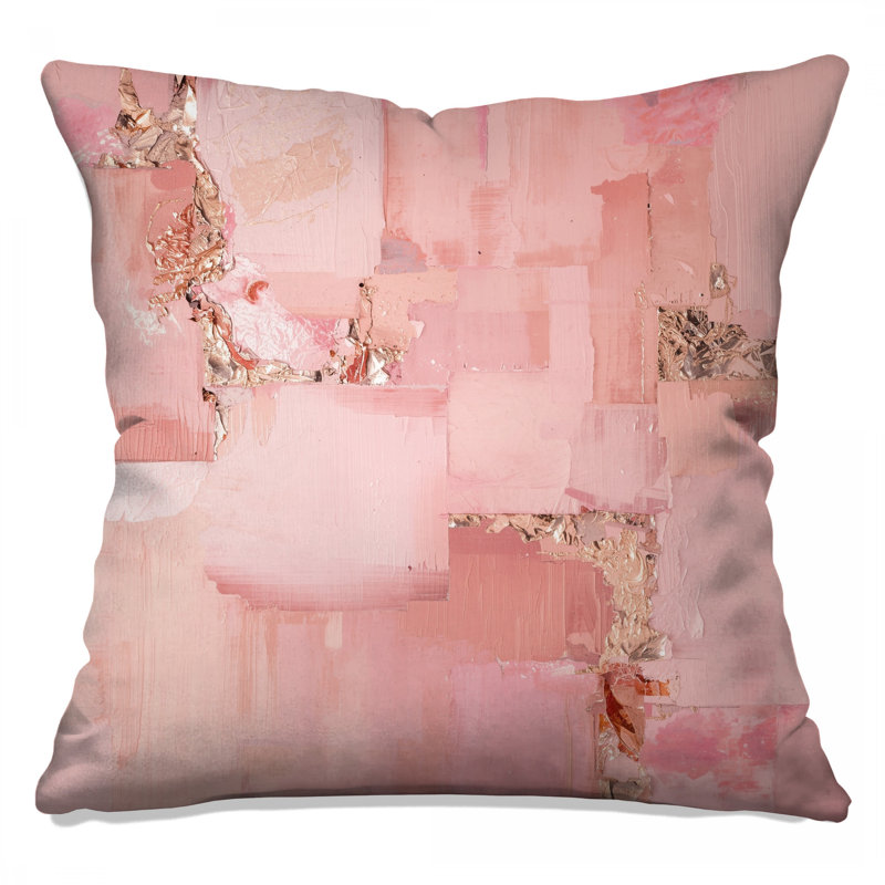 Coussins décoratifs roses, 20 po x 20 po