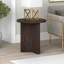Table d'appoint ronde de 20 po en aulne brun Potbelly-594248116