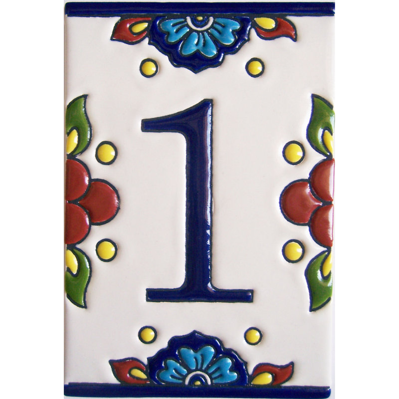 Carreau TalaMex mexicain Talavera Mission Number One
