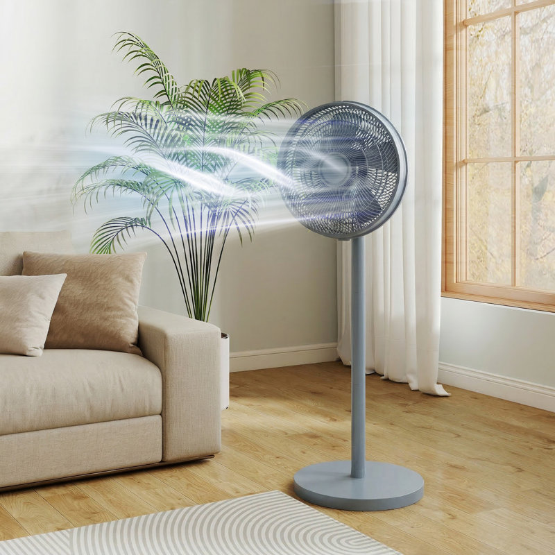 Floor Fan, Grey