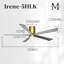 Irene Flushmount Light Kit 5 Blade LED Ceiling Fan-327028479-326228178-400726665