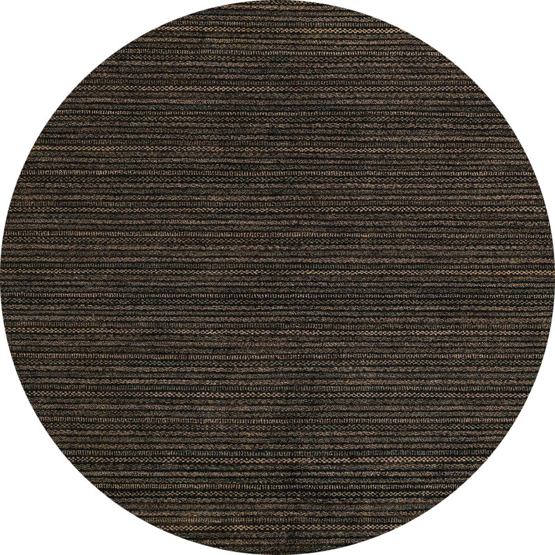 Tapis abstrait moderne 4699, Rond 8 pi
