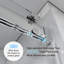 Porte de baignoire coulissante lisse sans cadre avec verre transparent de 3/8 po (10 mm) Opal Mirage MCOCOD l 56 à 60 po x H 66 po-99053231