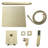 Full/Standard Dual Shower Head 1.8 GPM GPM-68072996