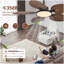 52inch Tropical Palm Leaf Ceiling Fan with Lights & Remote Control