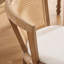 Chaise rustique avec dossier en osier et siège large pour salle à manger et salon-185040244-185040137