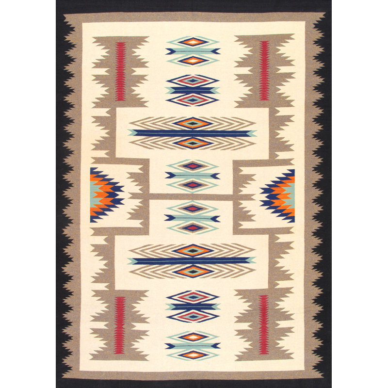 Tuscany Hand-Woven Ivory Wool Area Rug