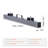 93 lbs Hanging Magnetic Sweeper Pickup Tool, Nail Hang-Type Magnetic Forklift Sweeper, Industrial-Grade Magnets Steel Material Hunting Accessories for Picking Up Nails Bolts Metals Iron Chips