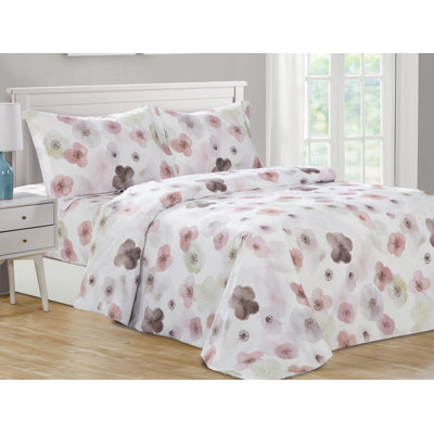 Ensemble de housse de couette pour lit double violet 39 po