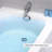 Full Soak Leg Tub Drain with Overflow-42018984