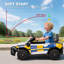 AIYAPLAY Kids Electric Car, Electric Police Car, Remote Control, Music