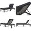 Chaise longue d'extérieur Puerta KD - Conception durable pour la détente