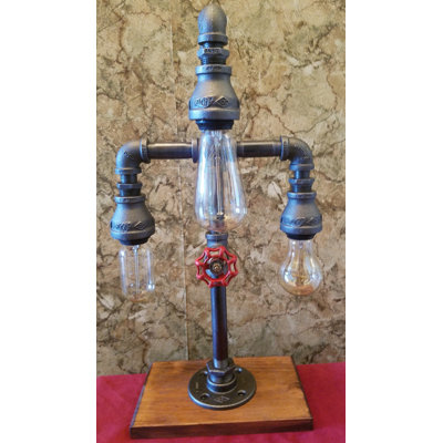 Montero Solid Wood Arched Lamp