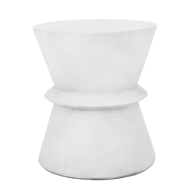 Outdoor Lightweight Concrete Side Table