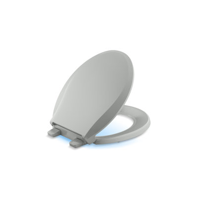 Cachet Nightlight Quiet-Close with Grip-Tight Round Toilet Seat -  Kohler, K-75758-RL-95