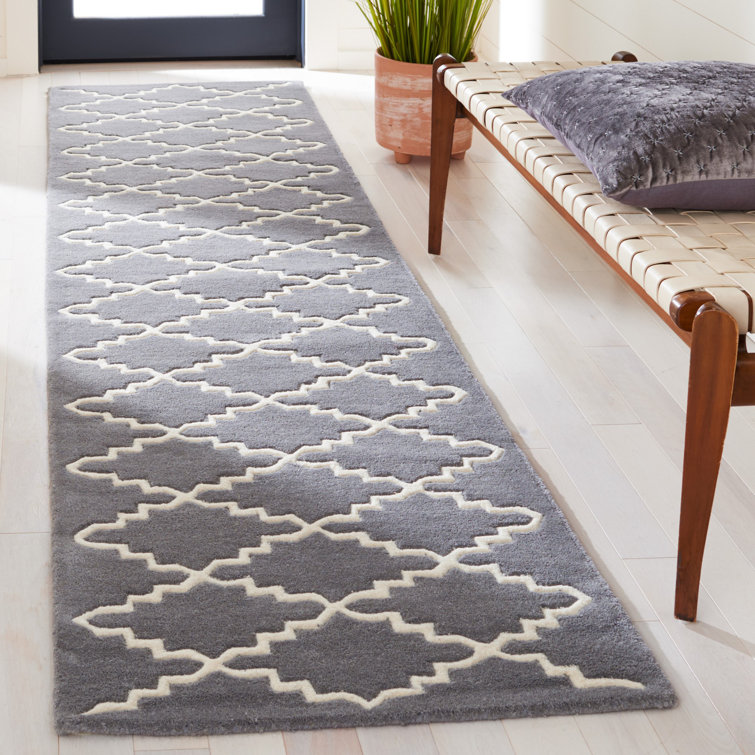 Carolene Hand Tufted Wool Geometric Rug