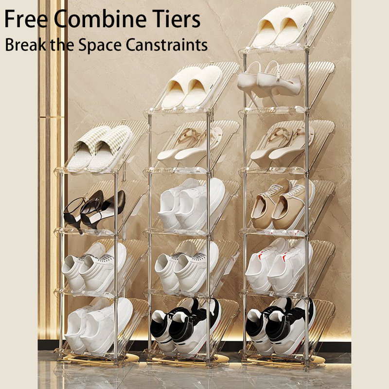 6 Pair Shoe Rack