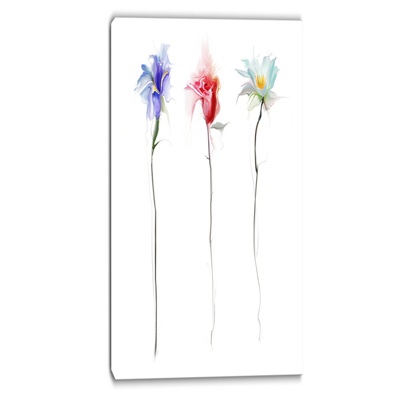 Designart - 2 Piece Print on Canvas, 32" H x 16" W