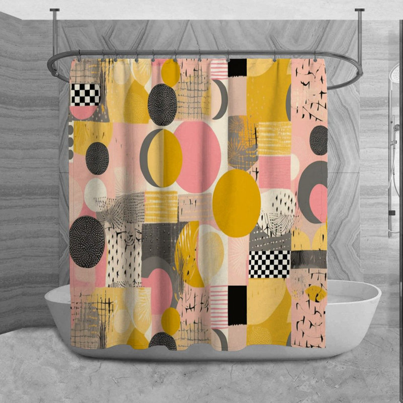 Décoration de salle de bain Funky, H 93 po x l 70 po