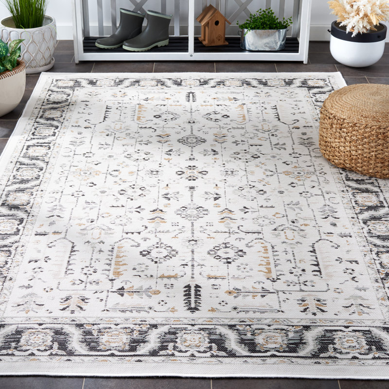 Tapis d'intérieur / extérieur Yazzie Sunrise Performance, Rectangle 5 pi 3 po x 7 pi 7 po