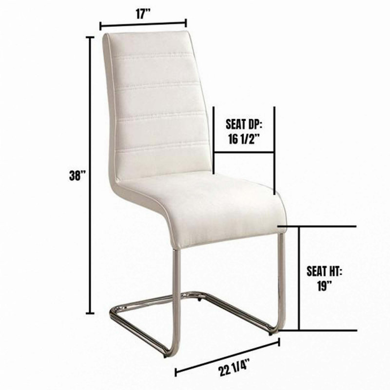Fauteuils d'appoint en similicuir 2 pièces