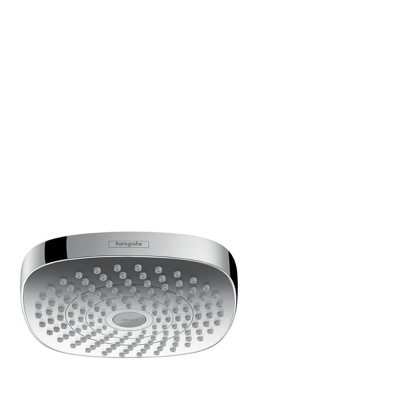 2.0 GPM Rain Shower Head, Chrome