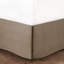 Édredon très grand 8 pièces brun clair / édredon - Magnifique médaillon, rembourrage, coussins décoratifs tissés texturés, 2 taies décoratives,