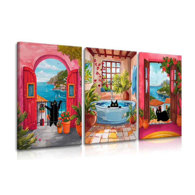 3 Piece Wrapped Canvas Print