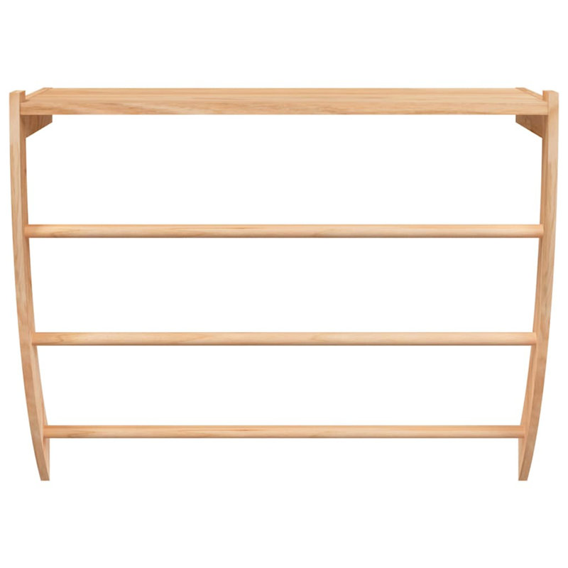 Dyami Wood Wall Towel Rack