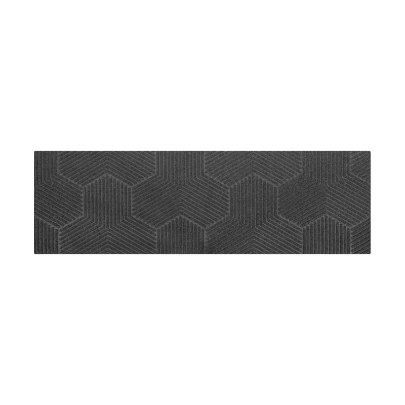Paillasson WaterHog® Luxe Zephyr, L 21,5 po x L 70 po, Graphite
