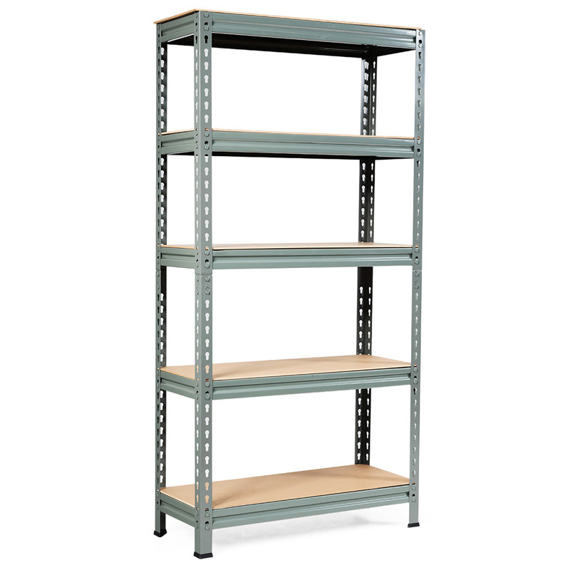 Tablettes de rangement Newquay, Brun/gris, H 60 po x l 30 po x P 12 po