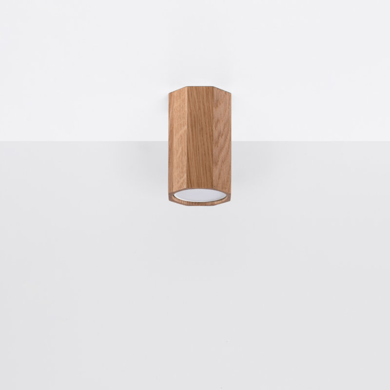 Solid Wood Flush Mount