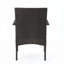 Fauteuil club d'extérieur en rotin d'osier-199886677