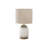 Lighting, Cream Resin, Beige Shade, Contemporary