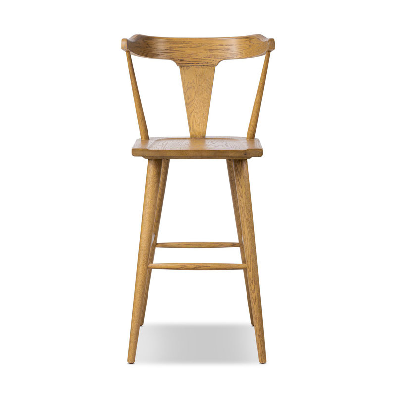 Ripley Stool - Bar, Bar Stool (29" Seat Height), Sandy Oak