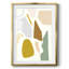 Pastel avec taches sur toile