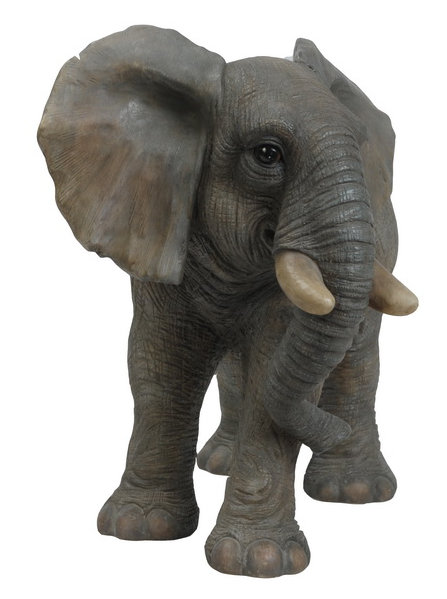 Figurine éléphant marchant