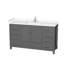 Sheffield 60" Bathroom Vanity Set No Mirror-59388391-59388387