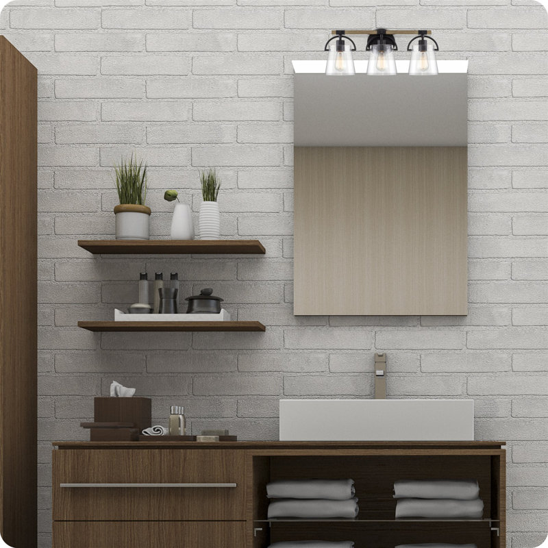 3 - Light Dimmable Vanity Light