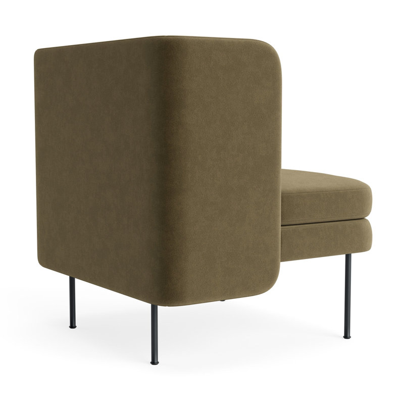 MTO - Bloke Lounge Chair, Moss Velvet