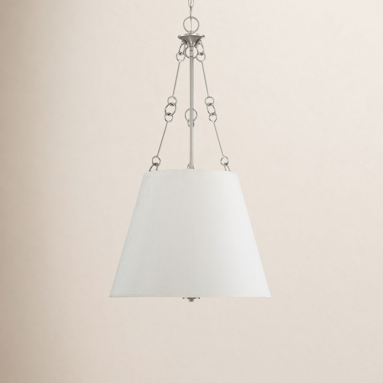 Lodi Dimmable 4-Light Pendant, Satin Nickel