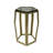 Side Table with Glass Top and Metal Frame - Modern Accent for Living Room or Small Spaces - Narrow End Table for Home Decor-1712985089-1712985103