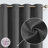 Grommet Room Darkening Linen Textured Curtain-607110998-607110984