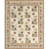 Castilian II Oriental Area Rug in Beige/Brown/Pink