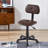 Small Armless Office Desk Chair 360°Rolling Swivel(Set Of 4)-620444367